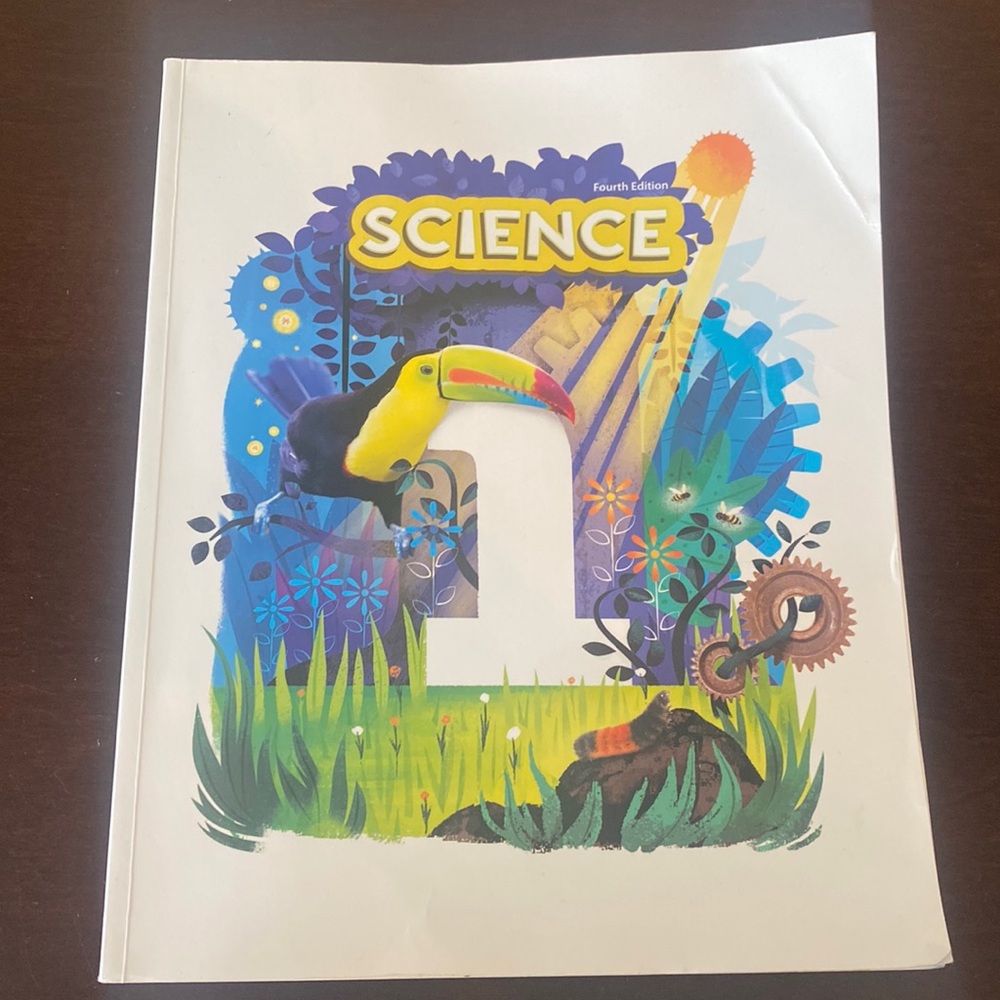 BJU Press Science 1 Book First Grade Fourth Edition